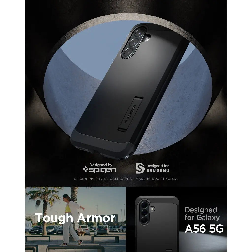 Samsung A56 5G Case Tough Armor - Spigen Malaysia