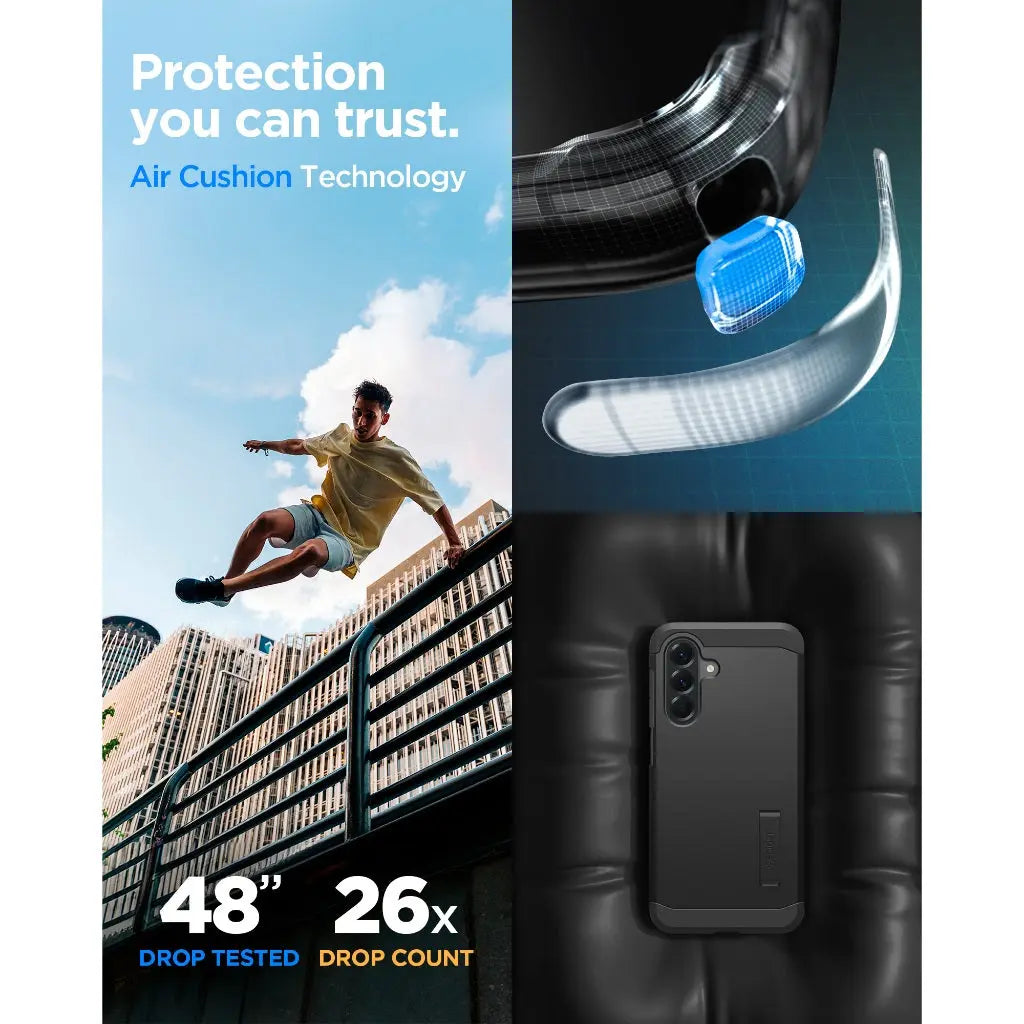 Samsung A56 5G Case Tough Armor - Spigen Malaysia