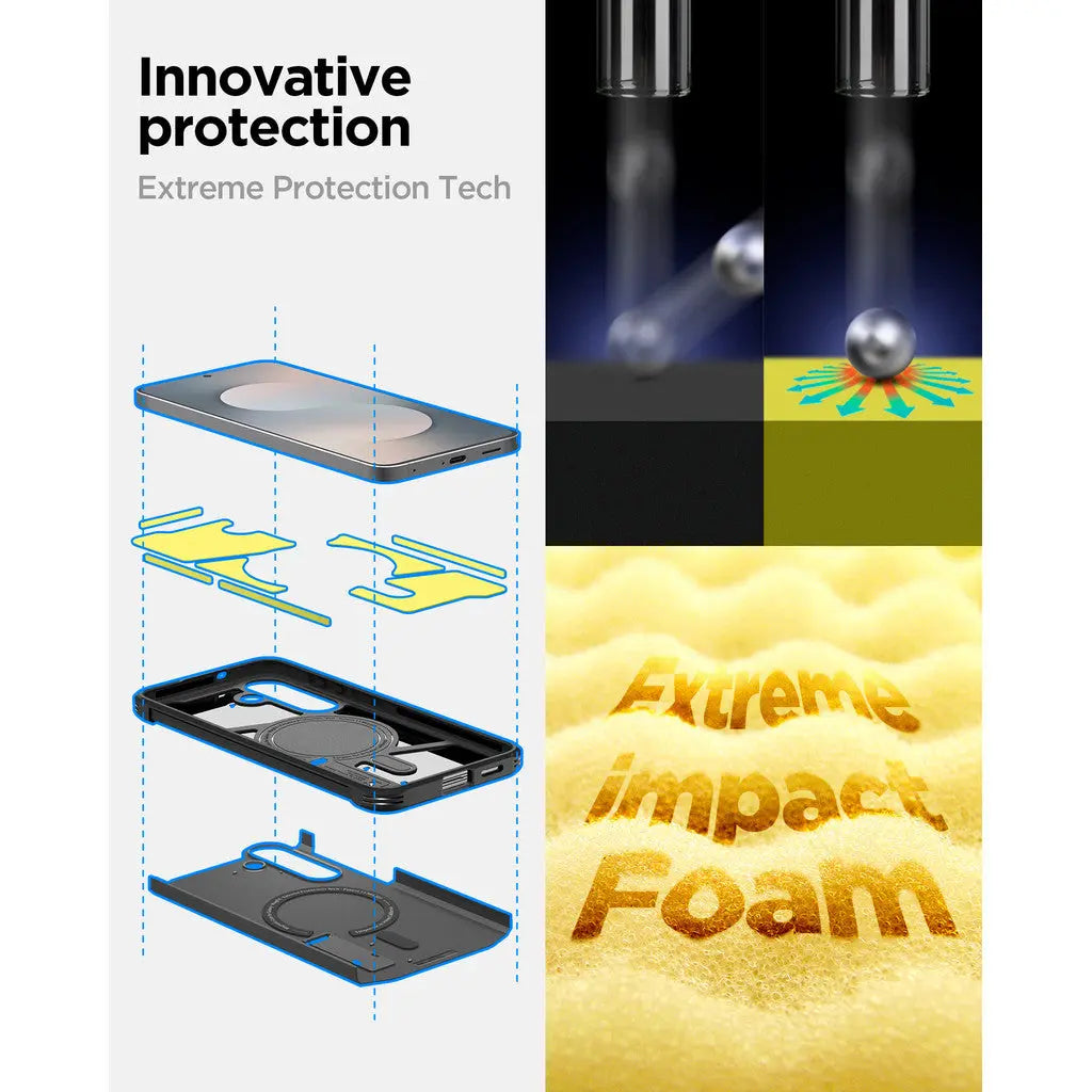 Samsung S25 FE Case Tough Armor MagFit - Spigen Malaysia