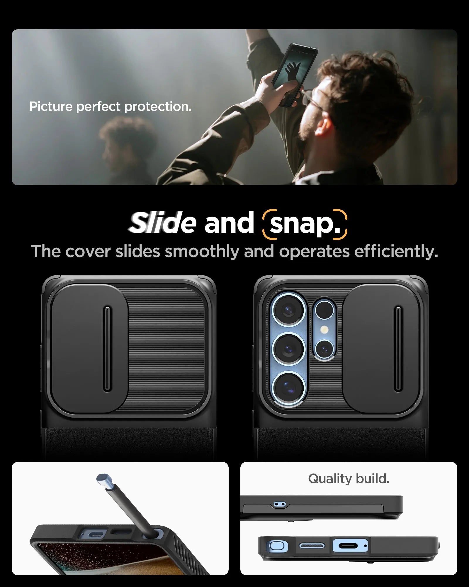 Samsung S25 Ultra Case Optik Armor - Spigen Malaysia