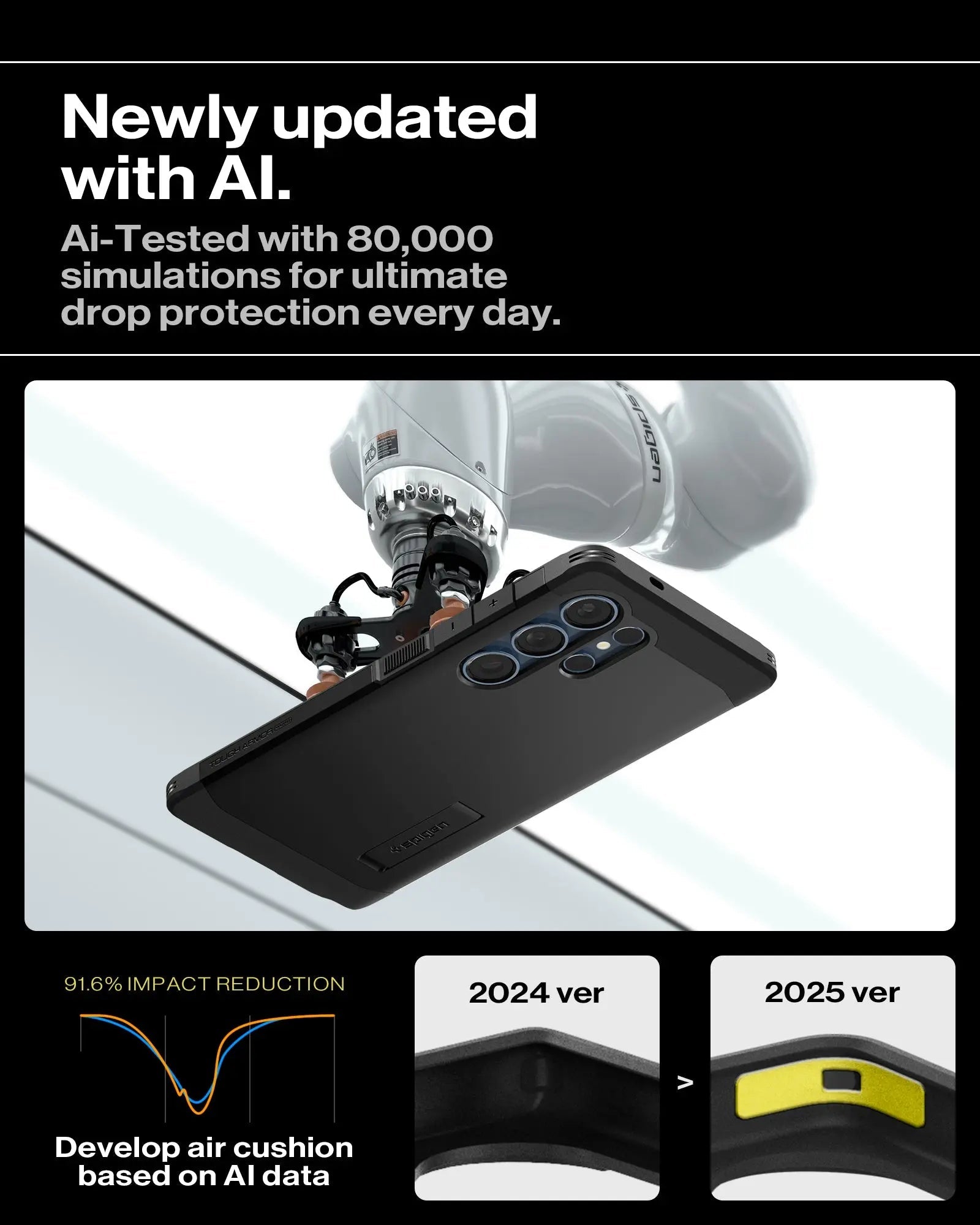 Samsung S25 Ultra Case Tough Armor MagFit - Spigen Malaysia