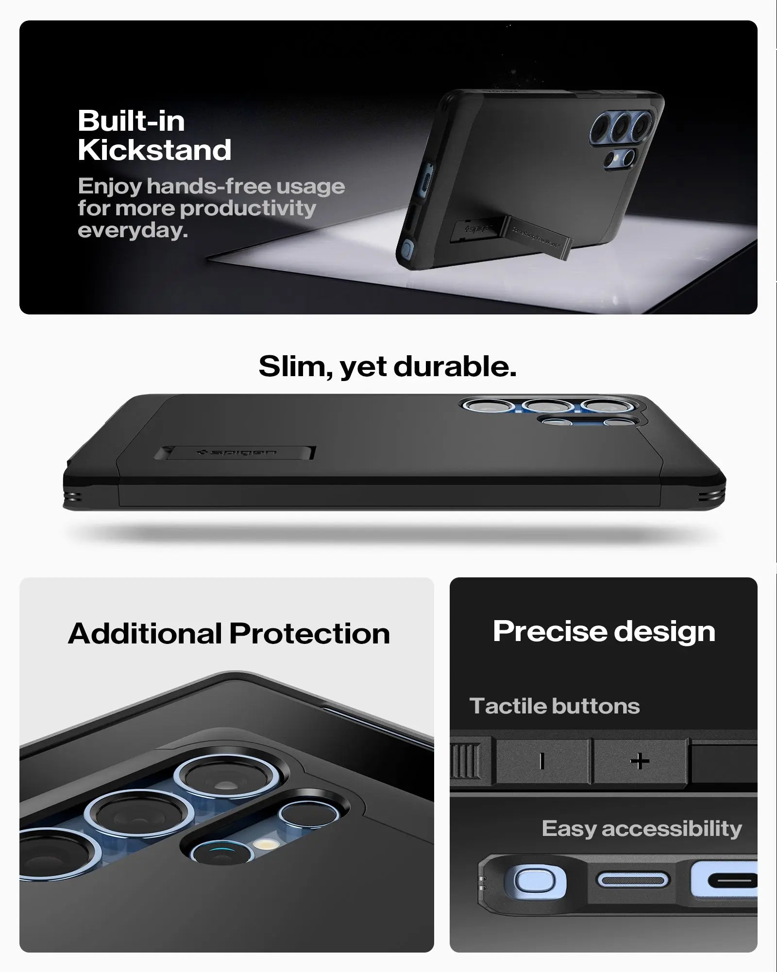 Samsung S25 Ultra Case Tough Armor MagFit - Spigen Malaysia