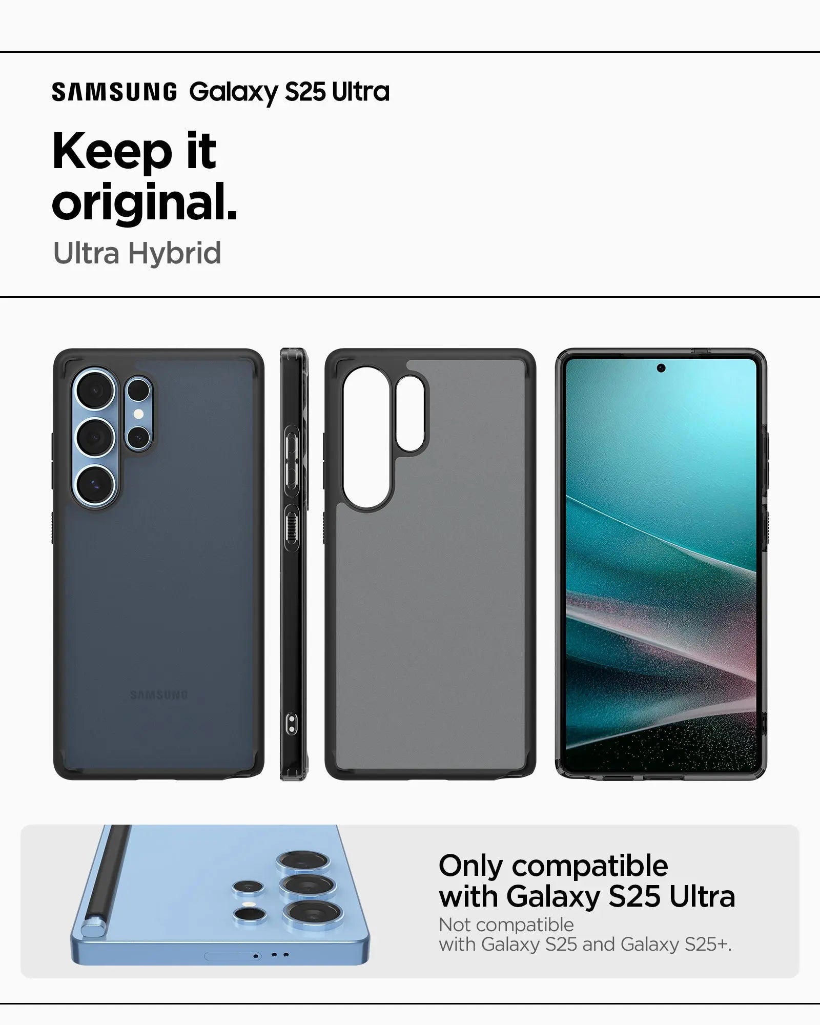 Samsung S25 Ultra Case Ultra Hybrid Frost - Spigen Malaysia