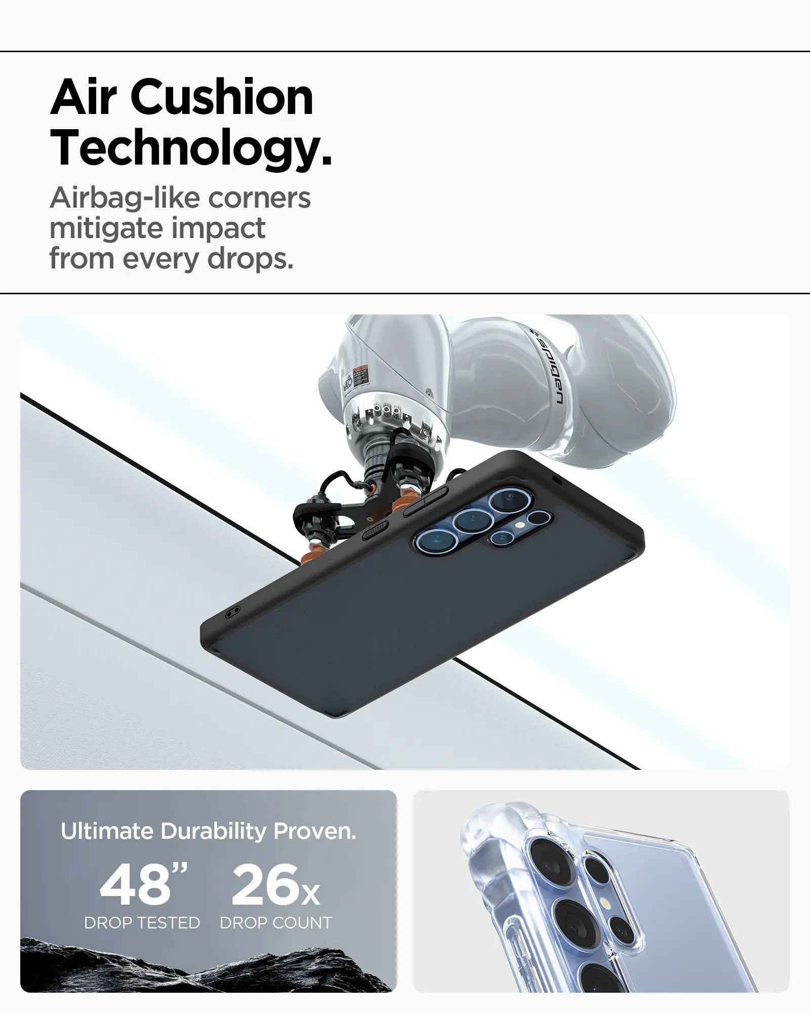 Samsung S25 Ultra Case Ultra Hybrid Frost - Spigen Malaysia