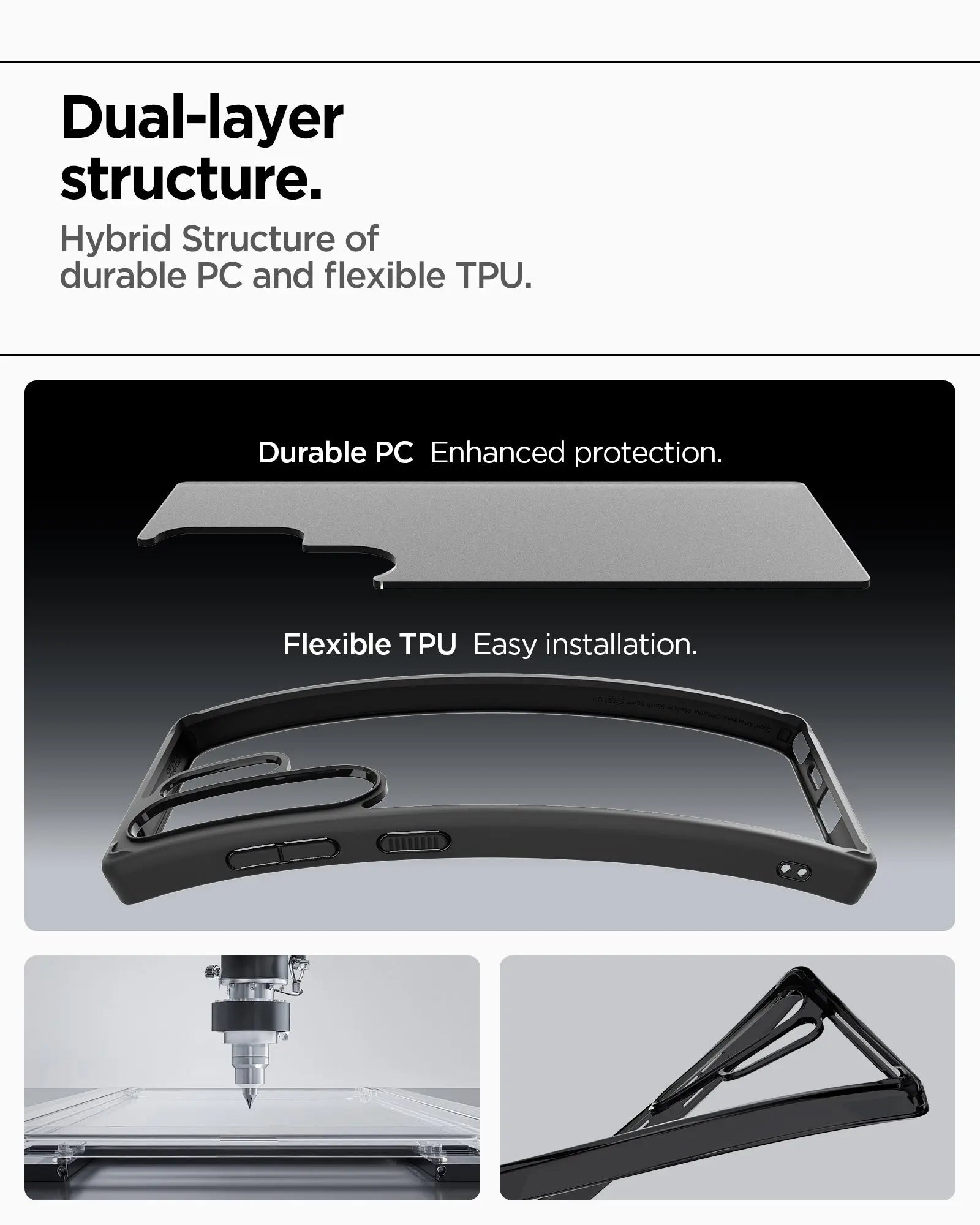 Samsung S25 Ultra Case Ultra Hybrid Frost - Spigen Malaysia