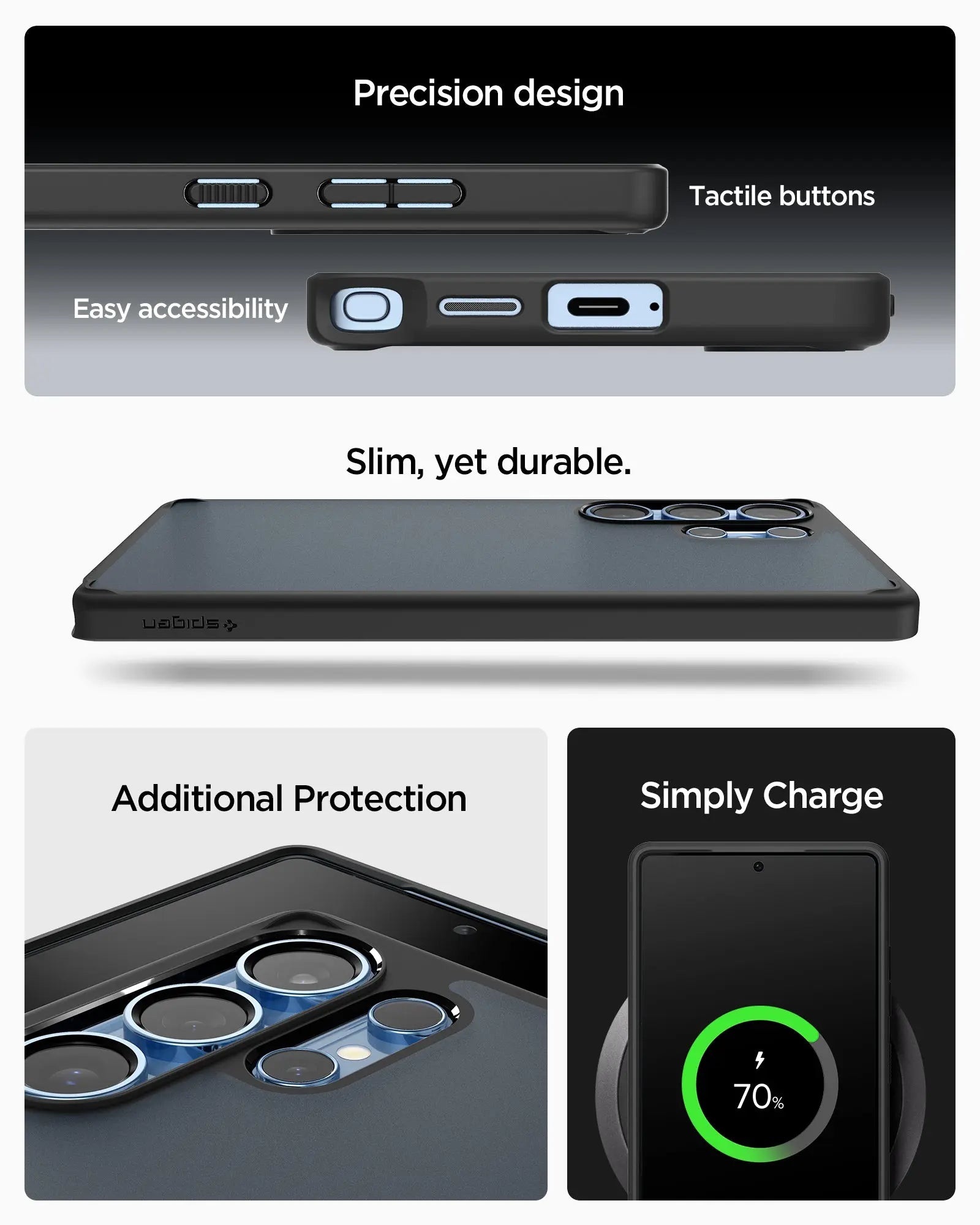 Samsung S25 Ultra Case Ultra Hybrid Frost - Spigen Malaysia