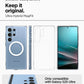 Samsung S25 Ultra Case Ultra Hybrid MagFit / Crystal Hybrid MagFit - Spigen Malaysia