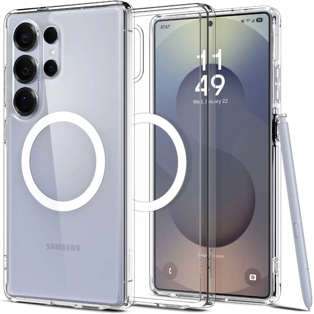 Samsung S25 Ultra Case Ultra Hybrid MagFit / Crystal Hybrid MagFit - Spigen Malaysia