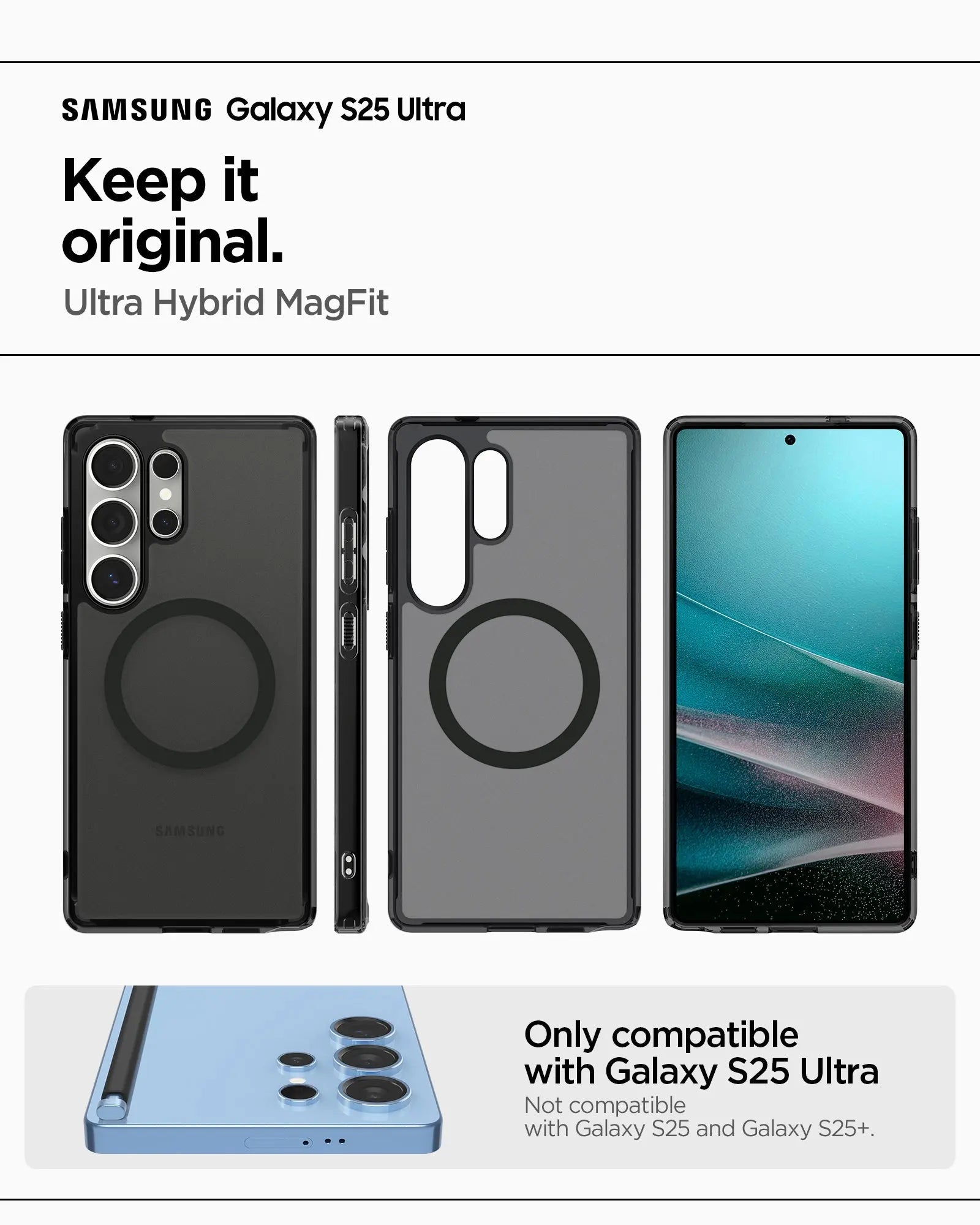 Samsung S25 Ultra Case Ultra Hybrid MagFit Frost - Spigen Malaysia