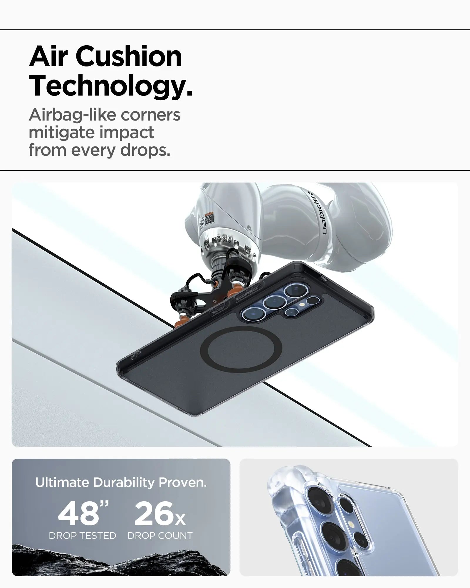 Samsung S25 Ultra Case Ultra Hybrid MagFit Frost - Spigen Malaysia