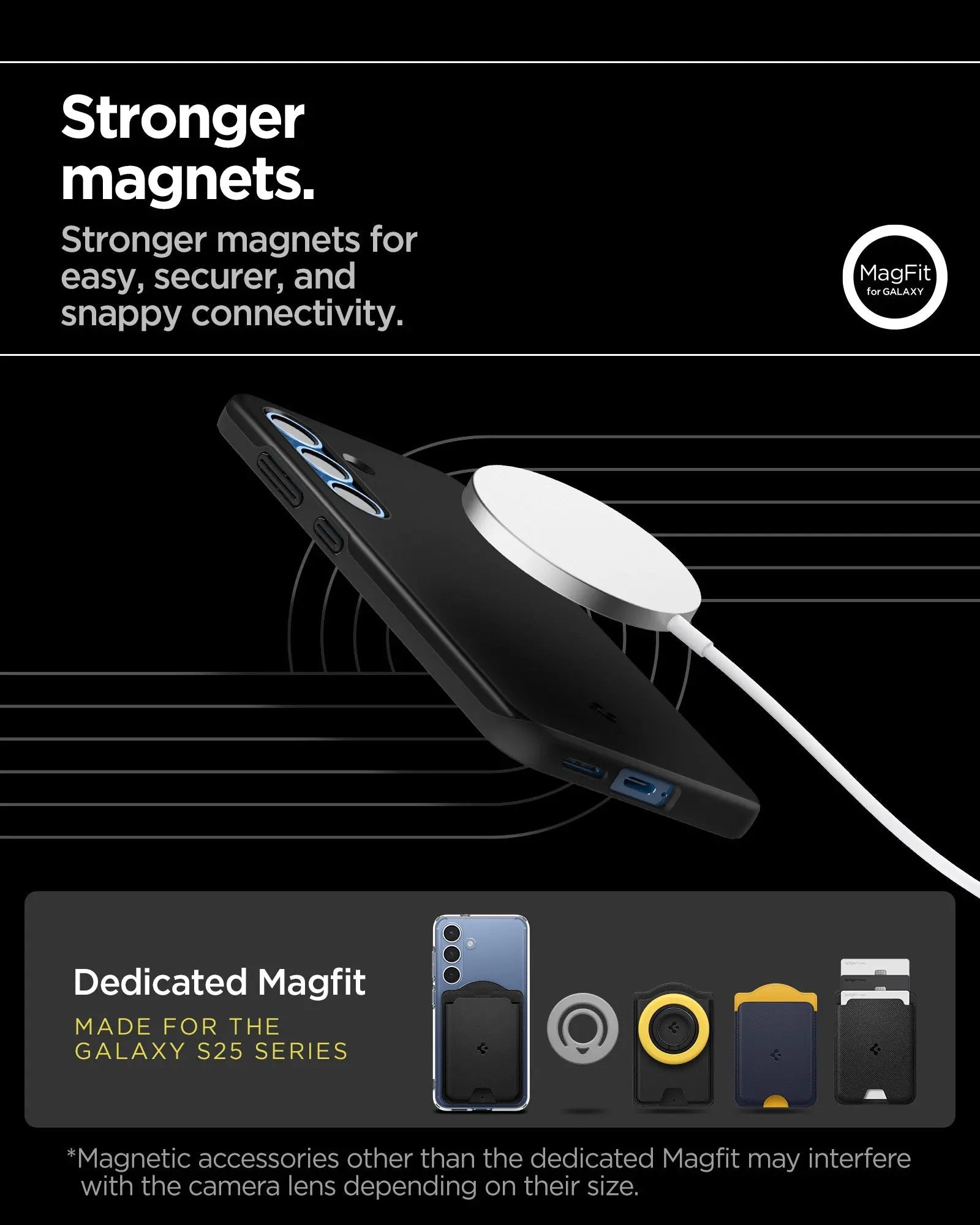 Samsung S25 case Thin Fit MagFit - Spigen Malaysia