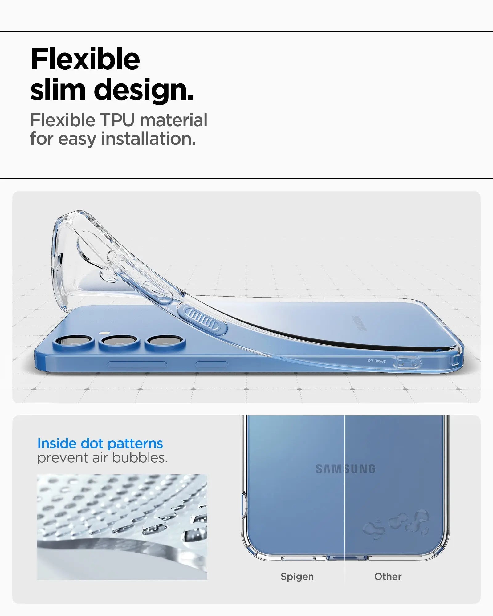 Samsung S25+ Case Liquid Crystal Clear - Spigen Malaysia