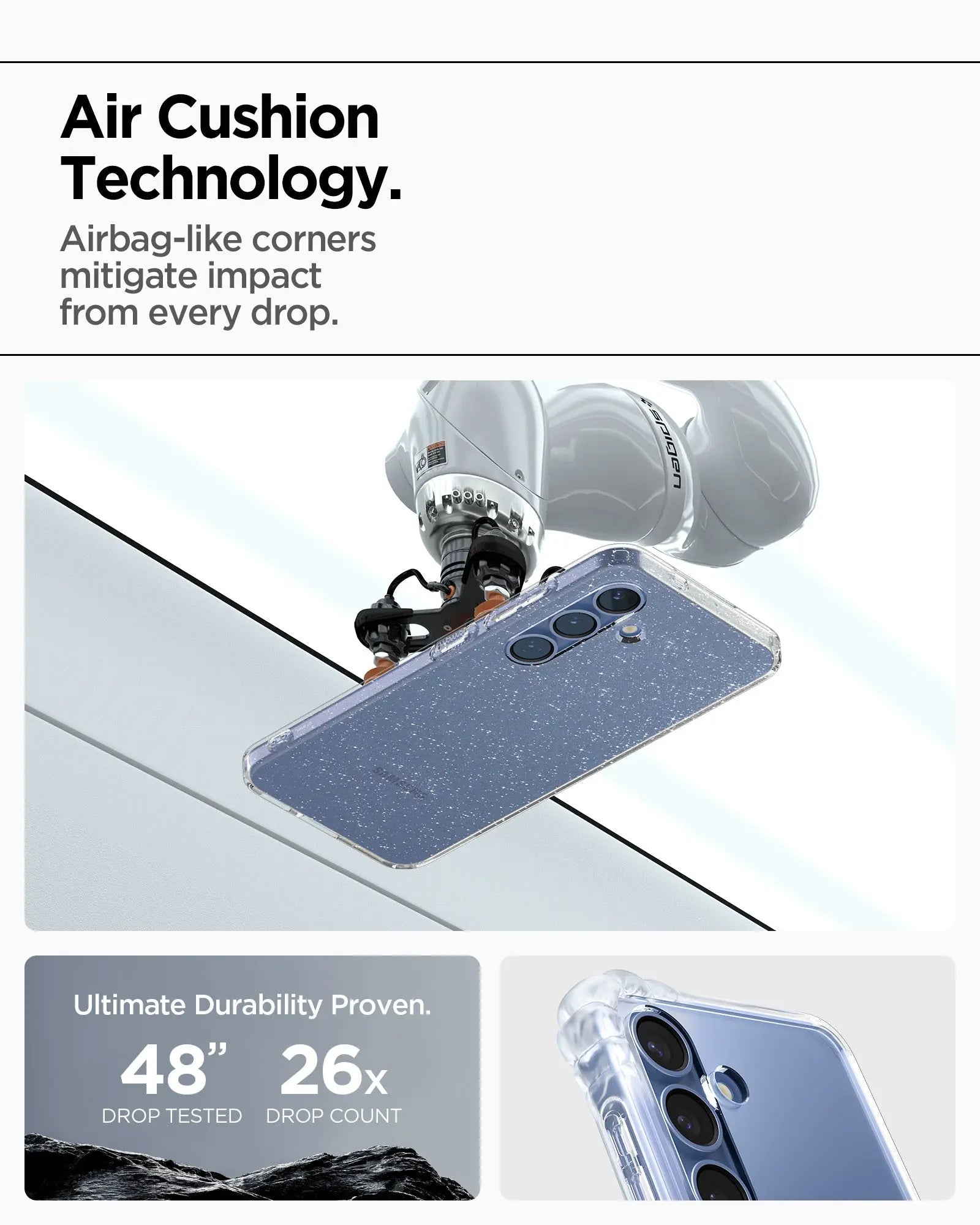 Samsung S25+ Case Liquid Crystal Glitter - Spigen Malaysia