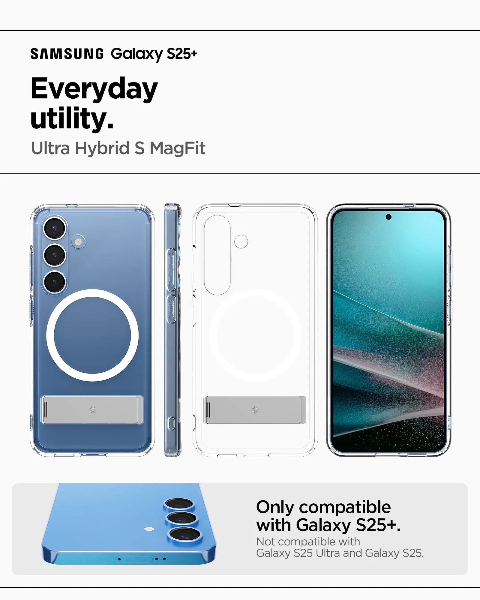 Samsung S25+ Case Ultra Hybrid S MagFit - Spigen Malaysia