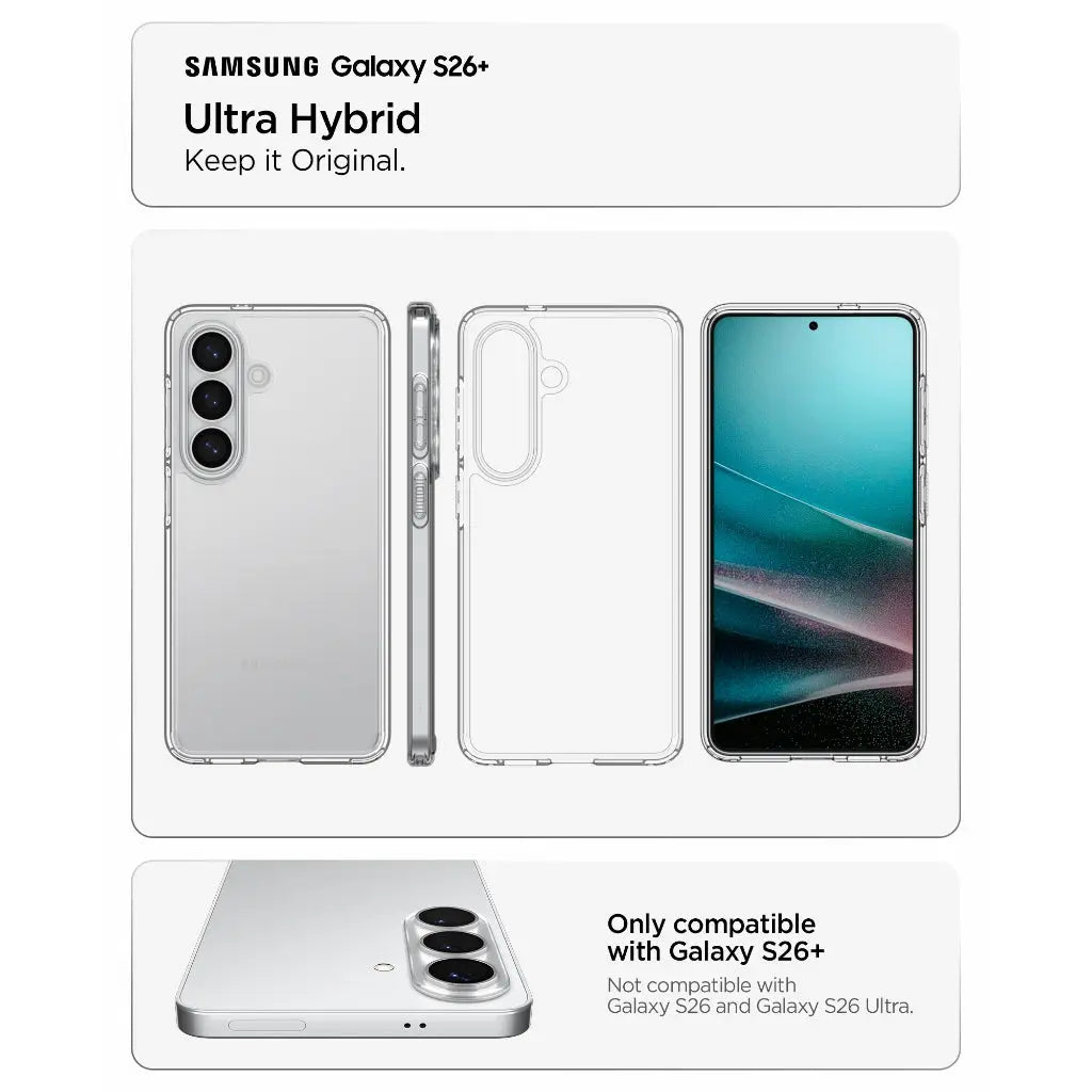 Samsung S26+ Case 6.7" Ultra Hybrid - Spigen Malaysia
