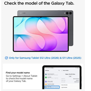 Samsung Tab S12 Ultra / S11 Ultra Liquid Air Folio