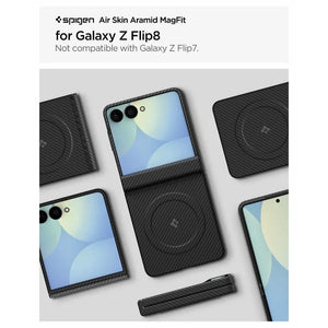 Samsung Z Flip 8 Case Air Skin Aramid Magfit