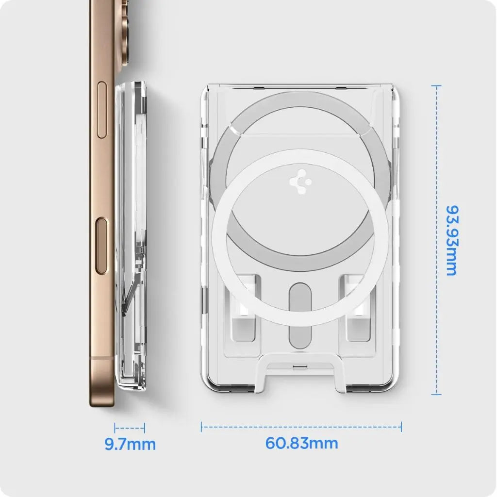 3 Cards Magnetic Wallet Ultra Hybrid MagFit+ Dual Side - Spigen Malaysia