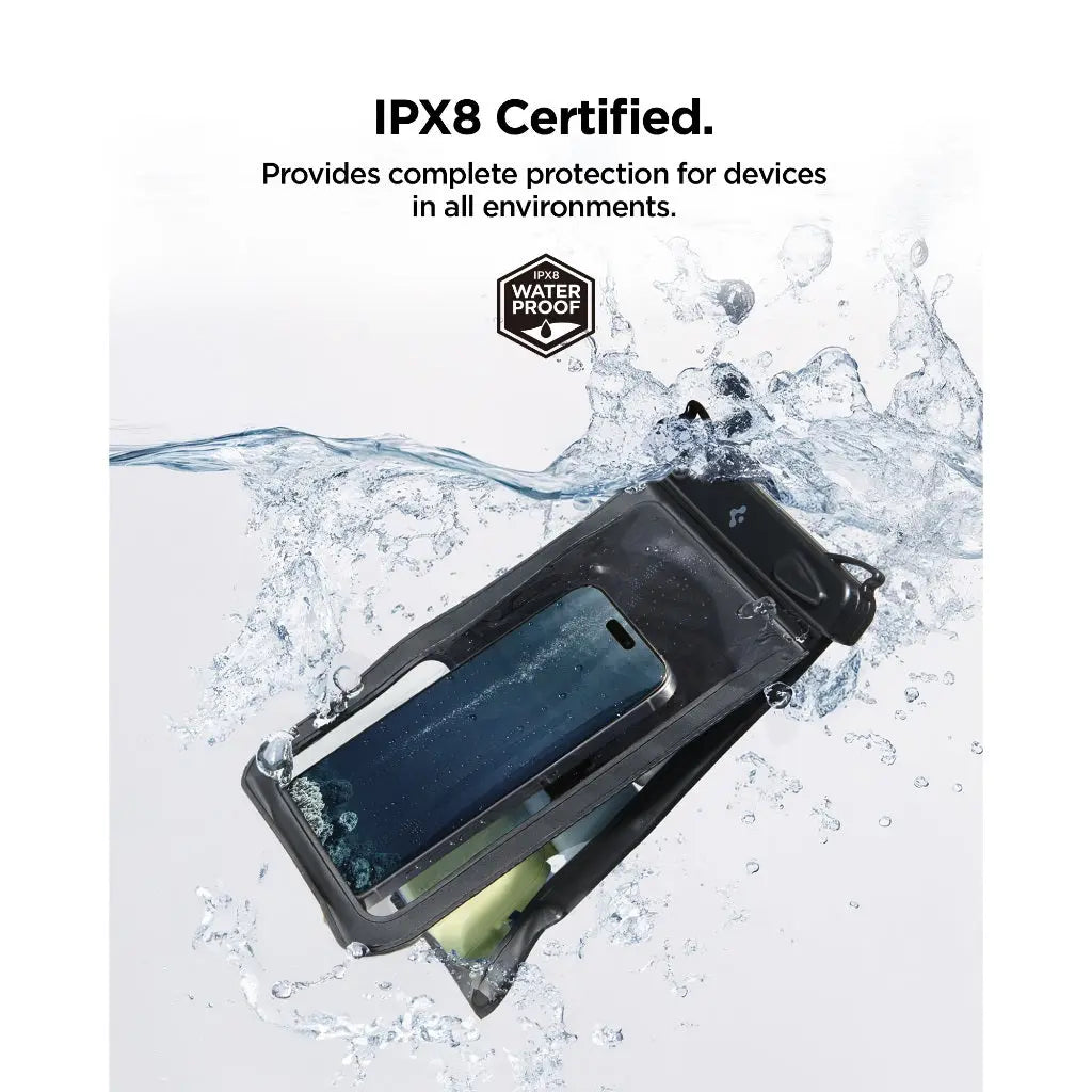 A603 Dual Pocket Waterproof Phone Case