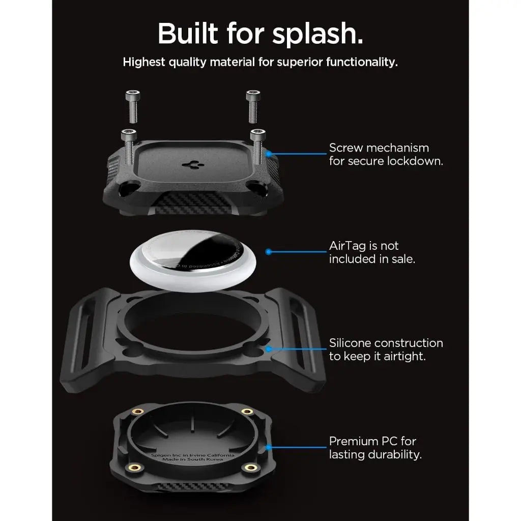 AirTag 2 / AirTag Case Tough Armor IP Waterproof Pet Collar Cover