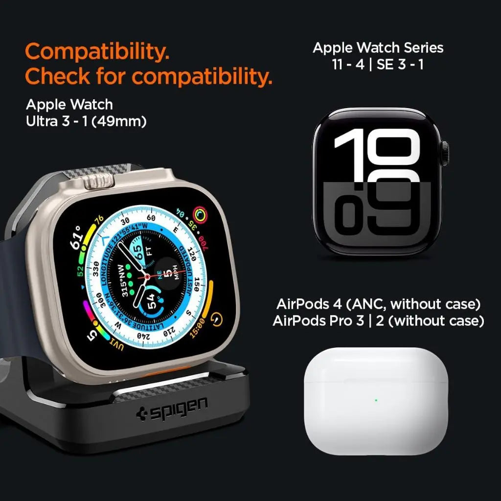 Apple Watch Stand Rugged Armor - Spigen Malaysia
