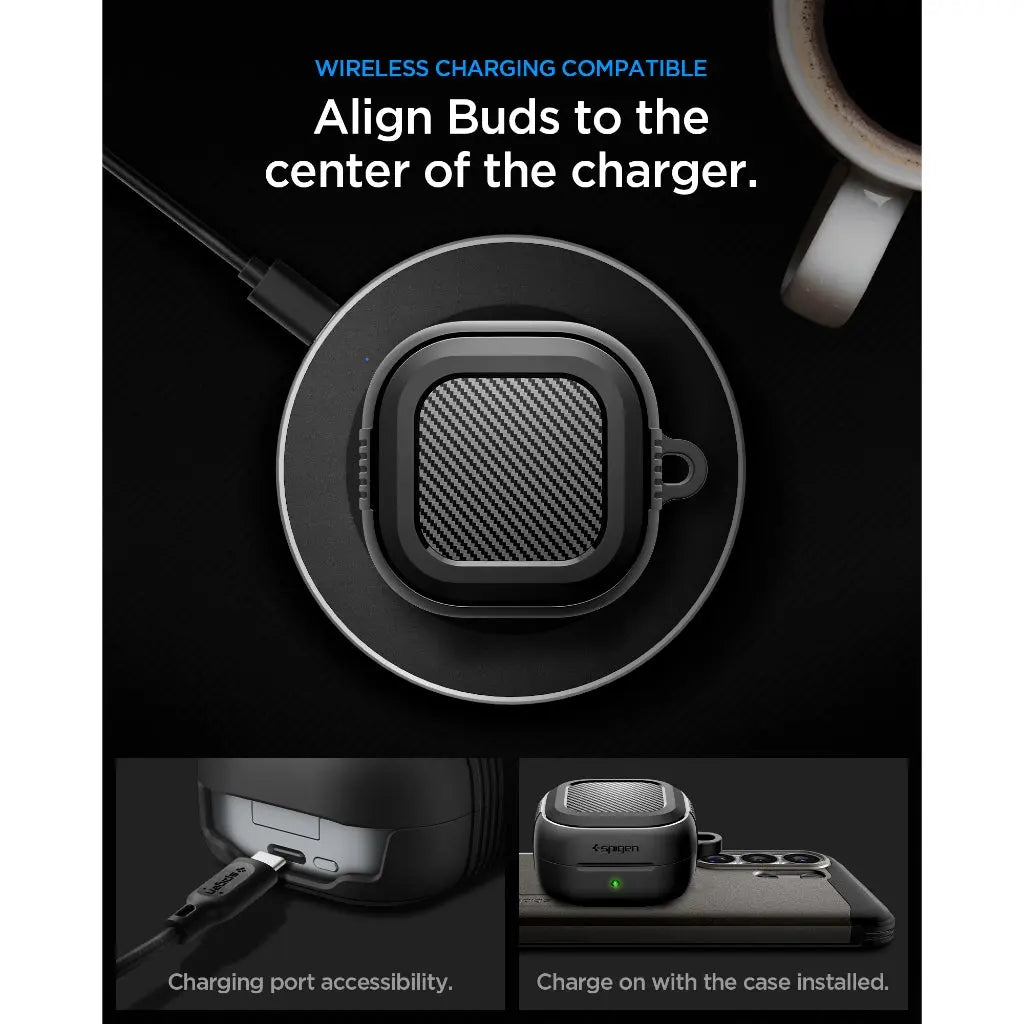 Galaxy Buds 4 Pro / Buds 4 Case Rugged Armor - Spigen Malaysia