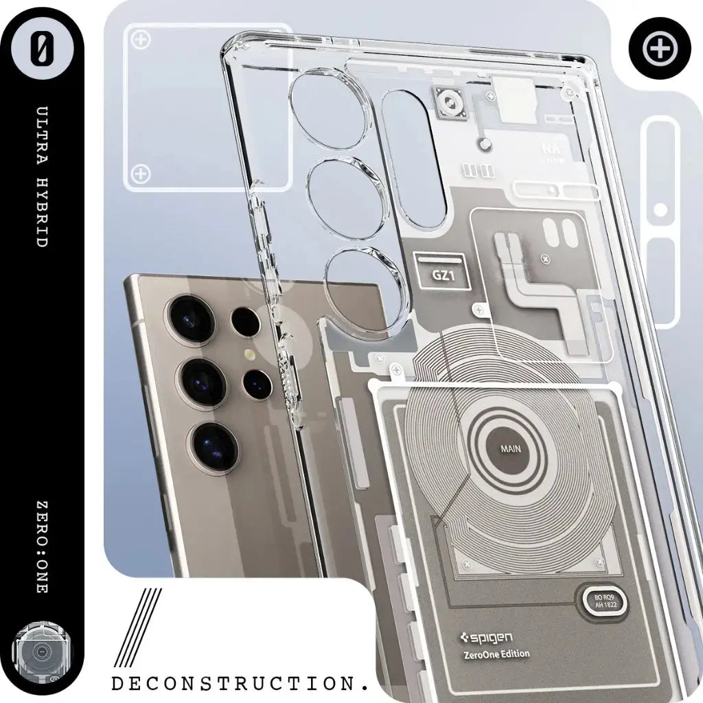Galaxy S24 Ultra Case Ultra Hybrid Zero One - Spigen Malaysia