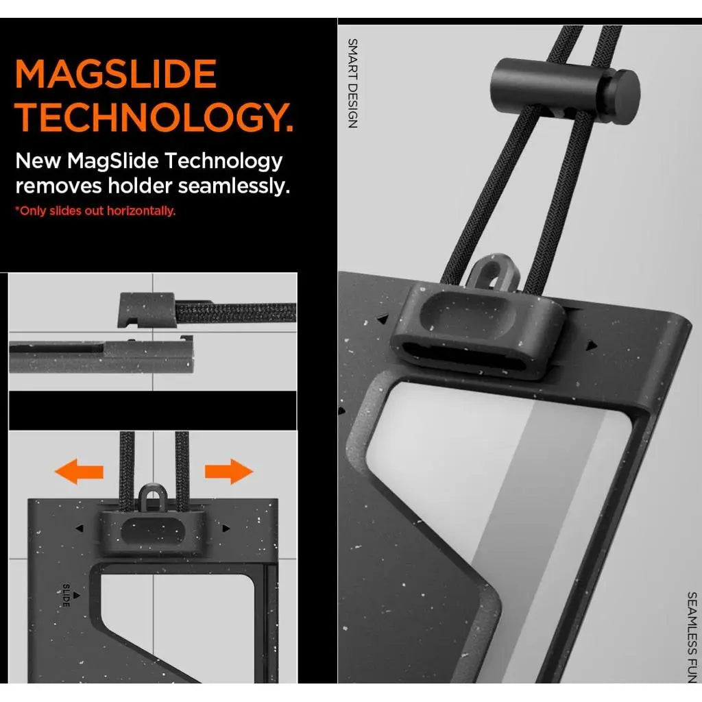 ID Badge Holder MagSlide Card Wallet with Lanyard - Spigen Malaysia
