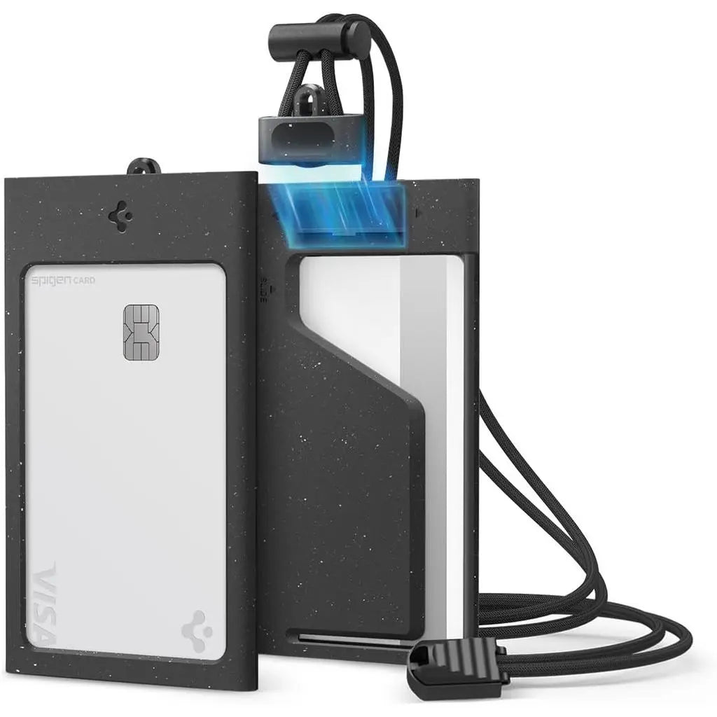 ID Badge Holder MagSlide Card Wallet with Lanyard - Spigen Malaysia