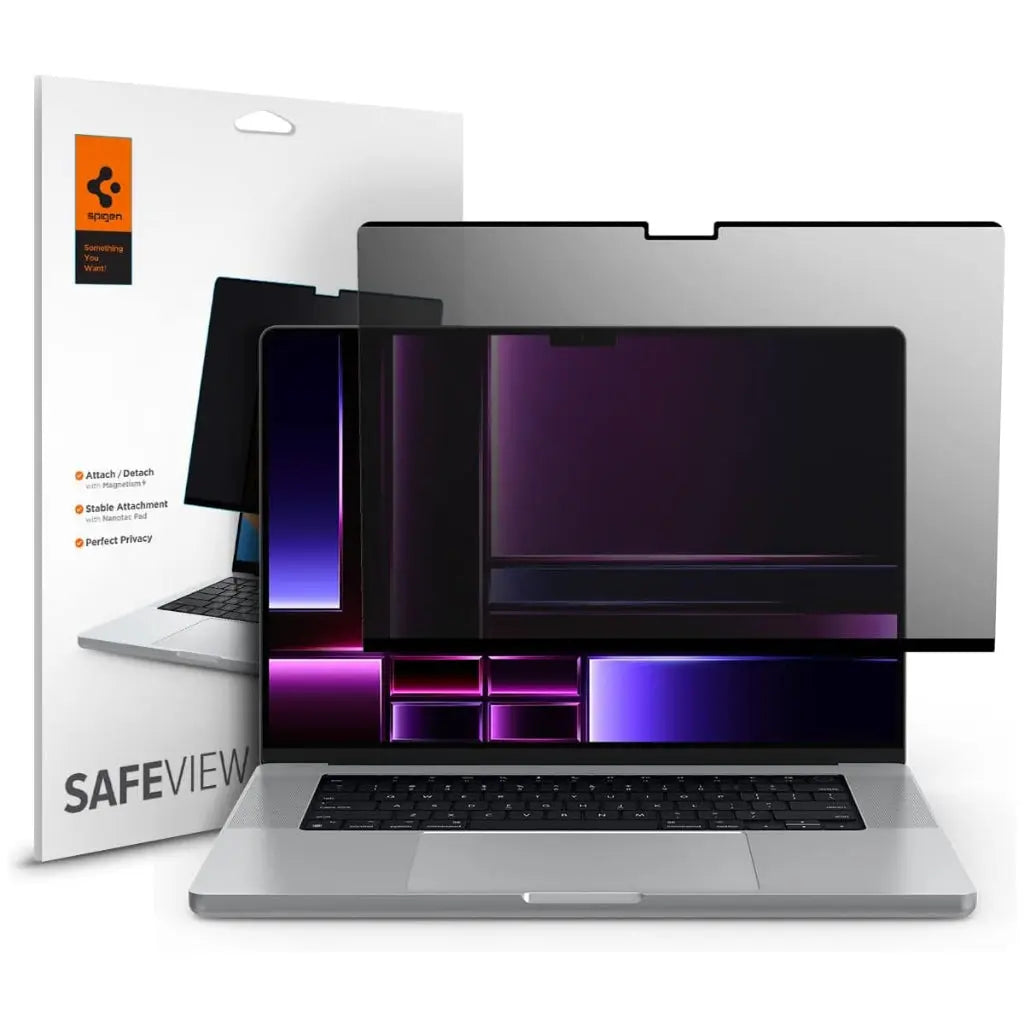 MacBook Pro 16 inch (2024/2023/2021) Privacy Screen Protector SafeView
