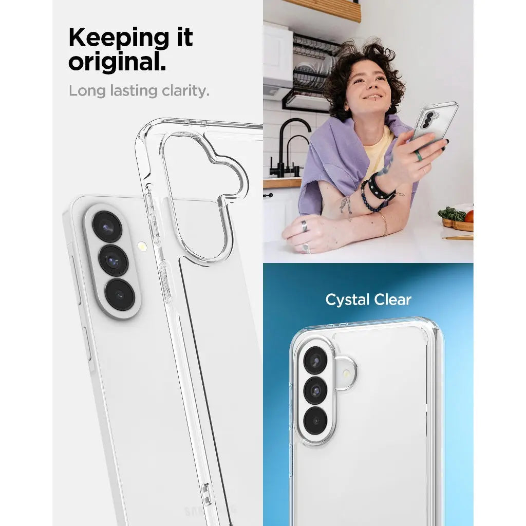 Samsung A37 5G Case Ultra Hybrid Clear - Spigen Malaysia