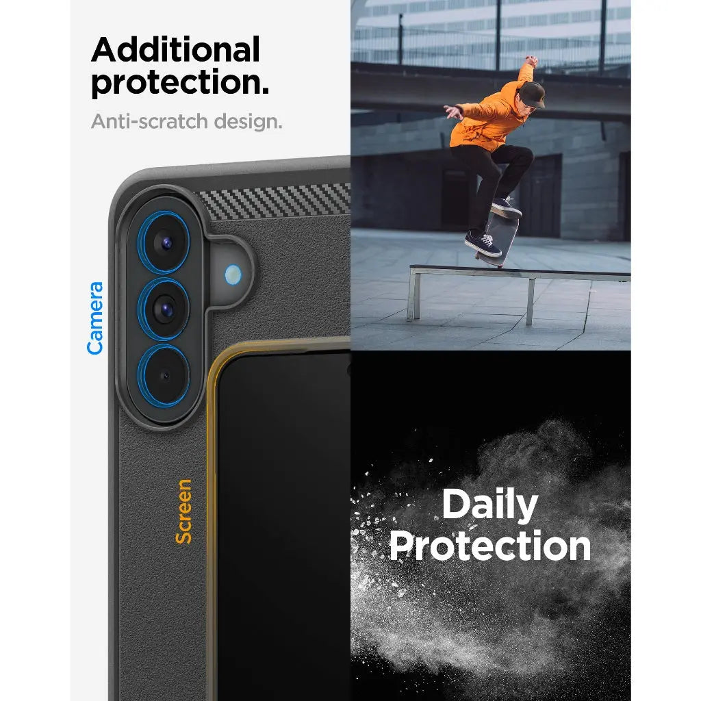 Samsung A57 5G Case Rugged Armor - Spigen Malaysia