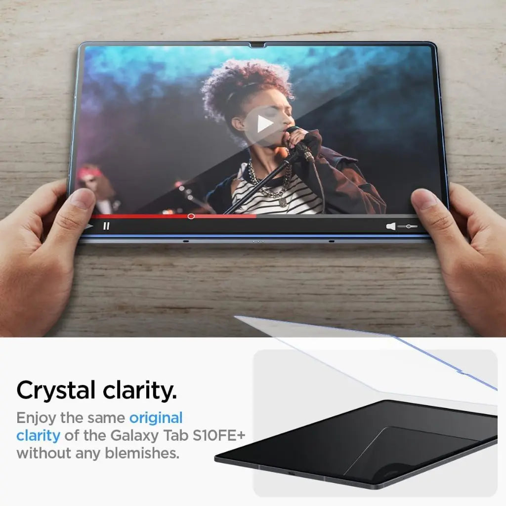 Samsung Galaxy Tab S10 FE+ Screen Protector Glas.tR - Spigen Malaysia