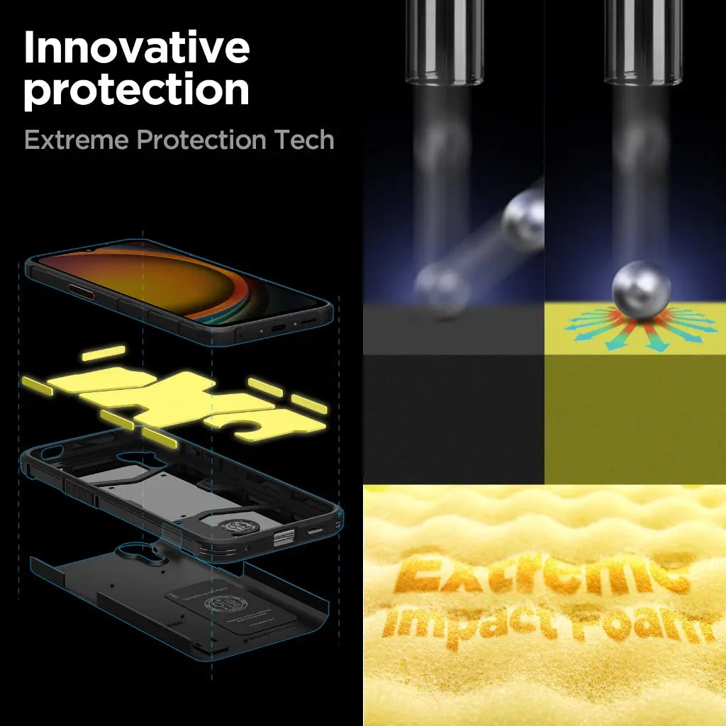 Samsung XCover7 Case Tough Armor - Spigen Malaysia