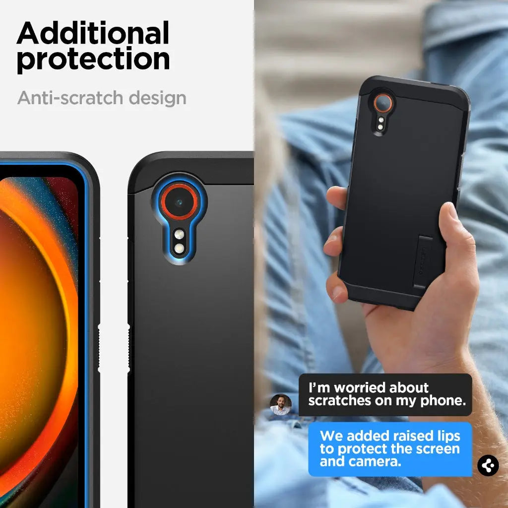Samsung XCover7 Case Tough Armor - Spigen Malaysia