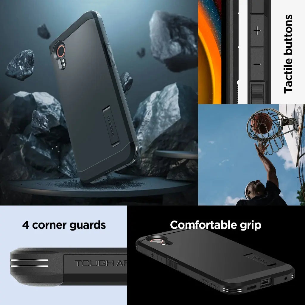 Samsung XCover7 Case Tough Armor - Spigen Malaysia