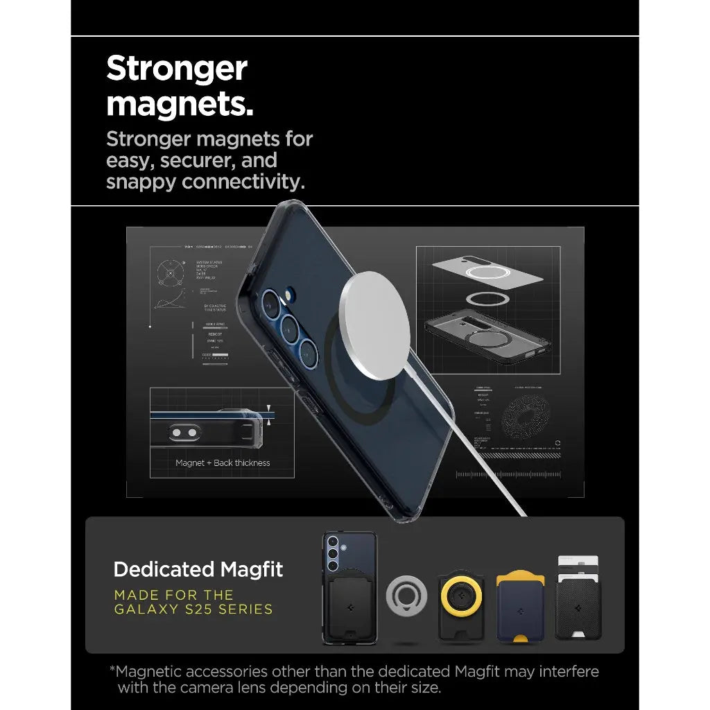 Samsung S25 Case Ultra Hybrid MagFit Frost - Spigen Malaysia