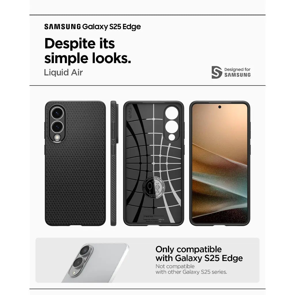 Samsung S25 Edge Case Liquid Air - Spigen Malaysia
