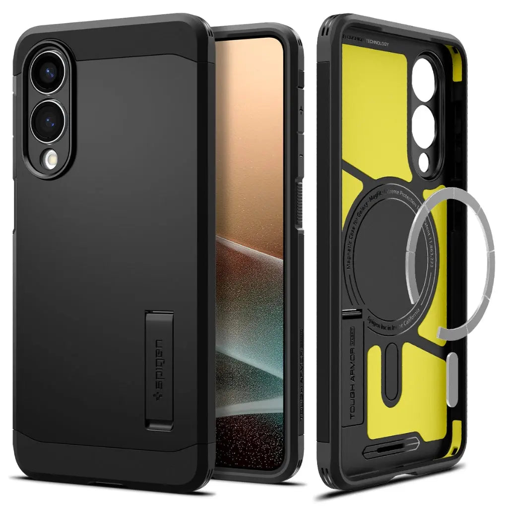 Samsung S25 Edge Case Tough Armor AI Magfit - Spigen Malaysia