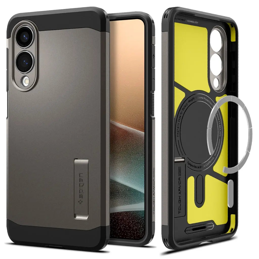 Samsung S25 Edge Case Tough Armor AI Magfit - Spigen Malaysia