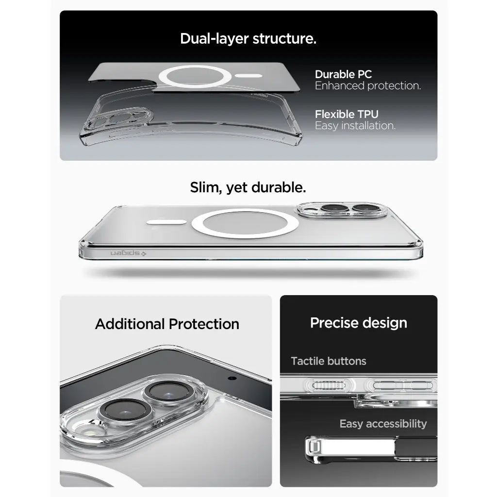 Samsung S25 Edge Case Ultra Hybrid MagFit - Spigen Malaysia