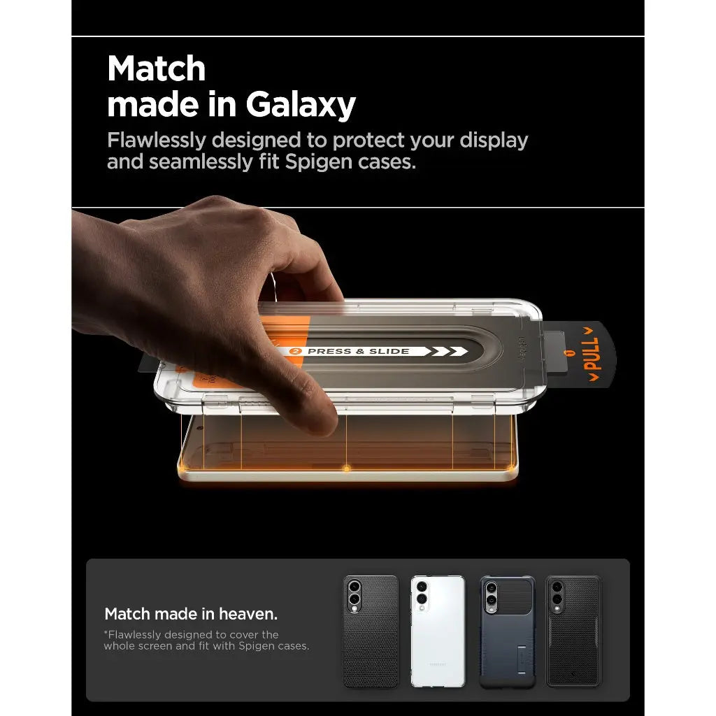 [1 Pack] Samsung S25 Edge Screen Protector Glas.tR EZ Fit Pro HD - Spigen Malaysia