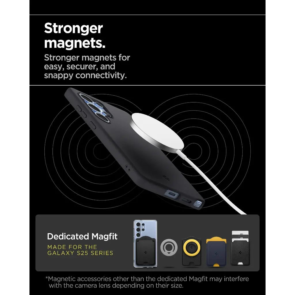Samsung S25 Ultra Case Silicone Fit MagFit - Spigen Malaysia