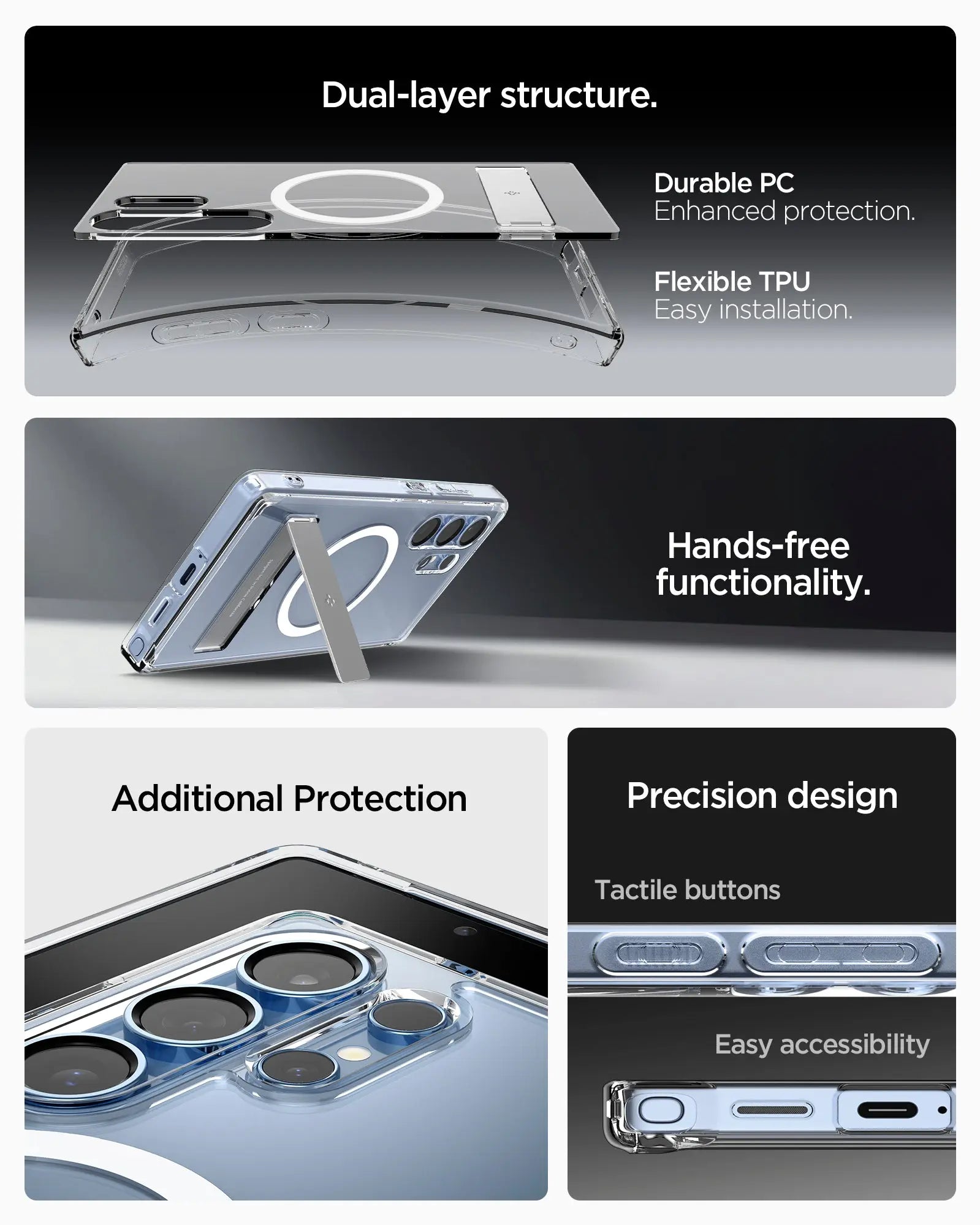 Samsung S25 Ultra Case Ultra Hybrid S MagFit - Spigen Malaysia