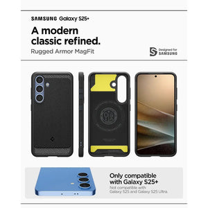 Samsung S25+ Case Rugged Armor MagFit - Spigen Malaysia