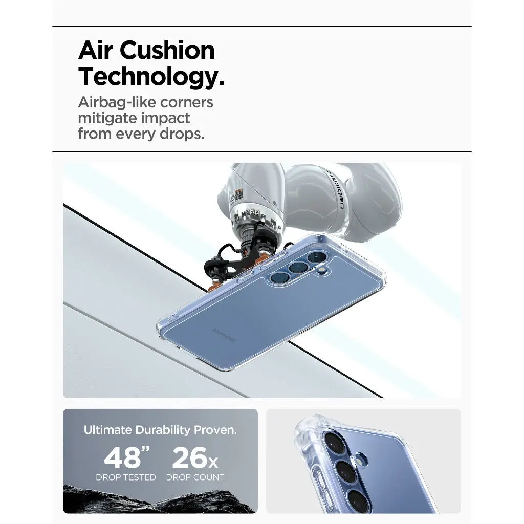 Samsung S25+ Case Ultra Hybrid / Crystal Hybrid - Spigen Malaysia