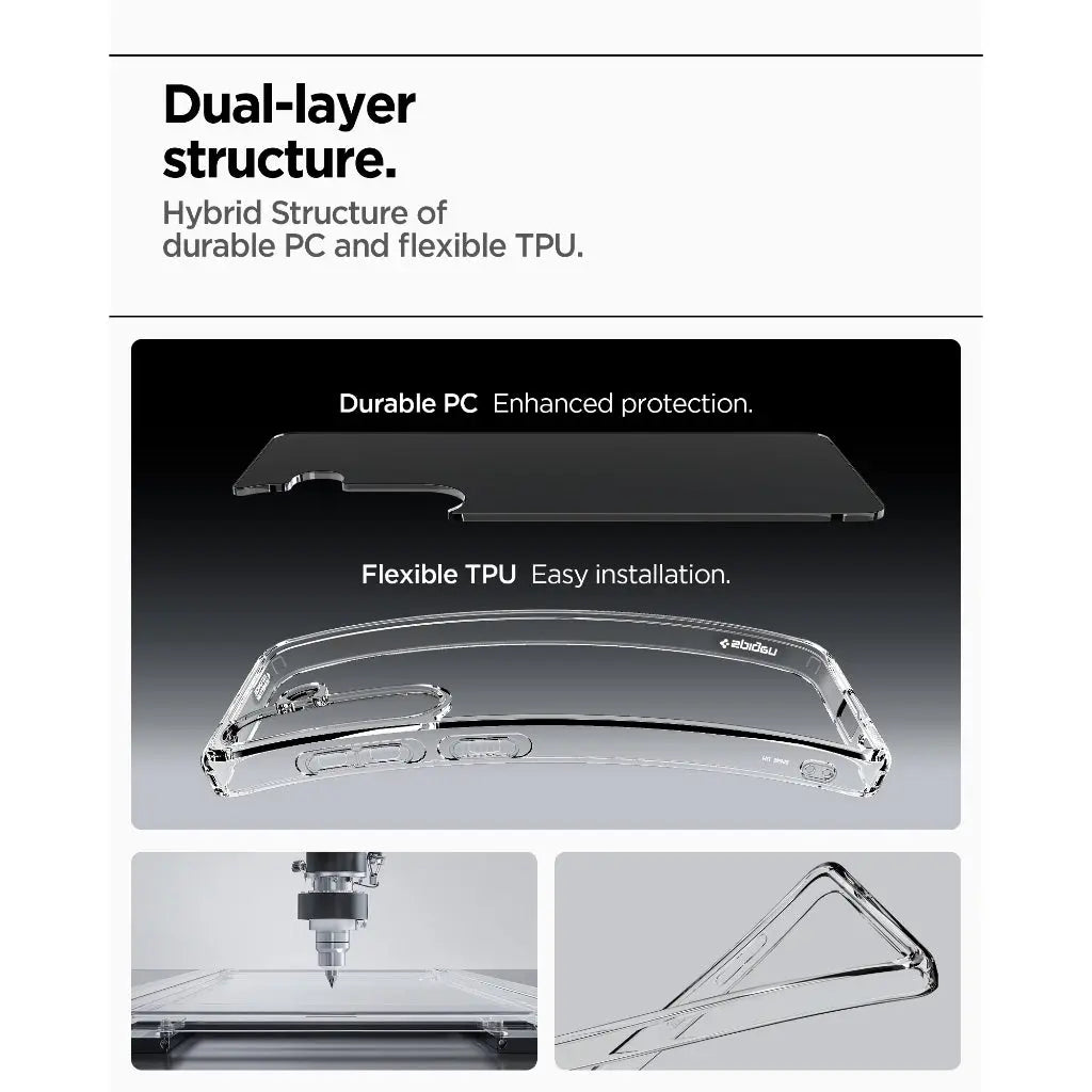 Samsung S25+ Case Ultra Hybrid / Crystal Hybrid - Spigen Malaysia