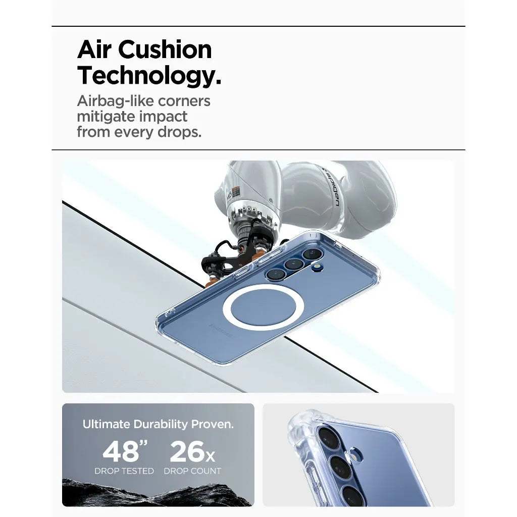 Samsung S25+ Case Ultra Hybrid Magfit - Spigen Malaysia