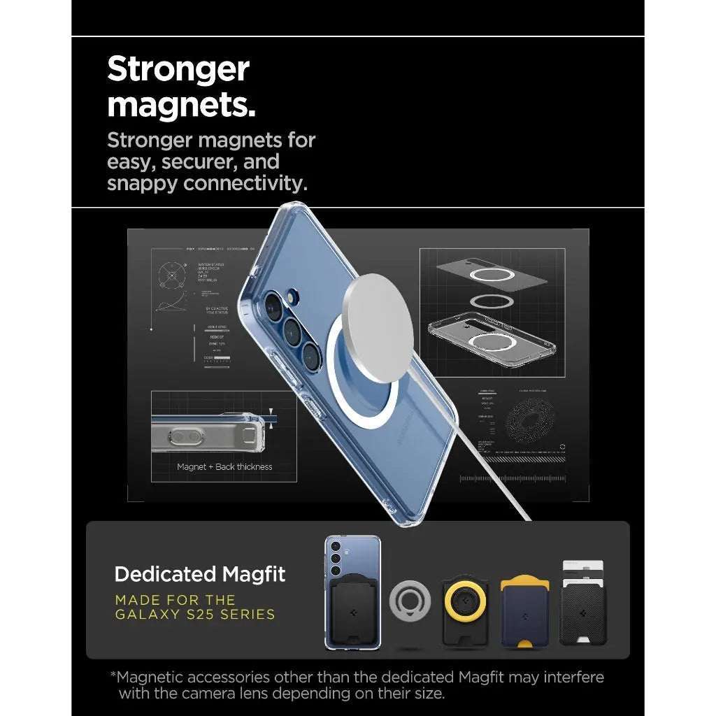 Samsung S25+ Case Ultra Hybrid Magfit - Spigen Malaysia