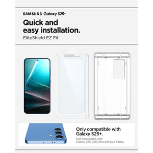 [1 Pack] Samsung S25+ Screen Protector EliteShield EZ Fit HD Film - Spigen Malaysia